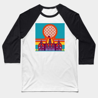 Retro Epcot Center Logo Baseball T-Shirt